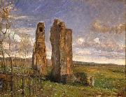 Albert Gottschalk Ruins in Campagna oil